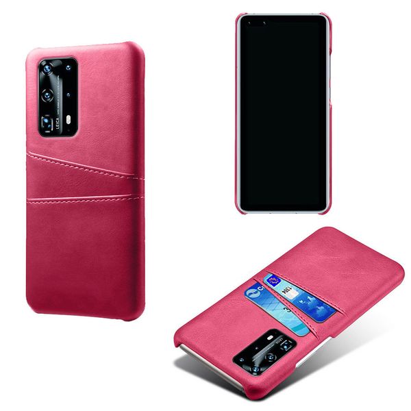 

cases cell phone sets suitable for huawei p40 maverick mobile case p40pro plug-in card protective anti falling leather