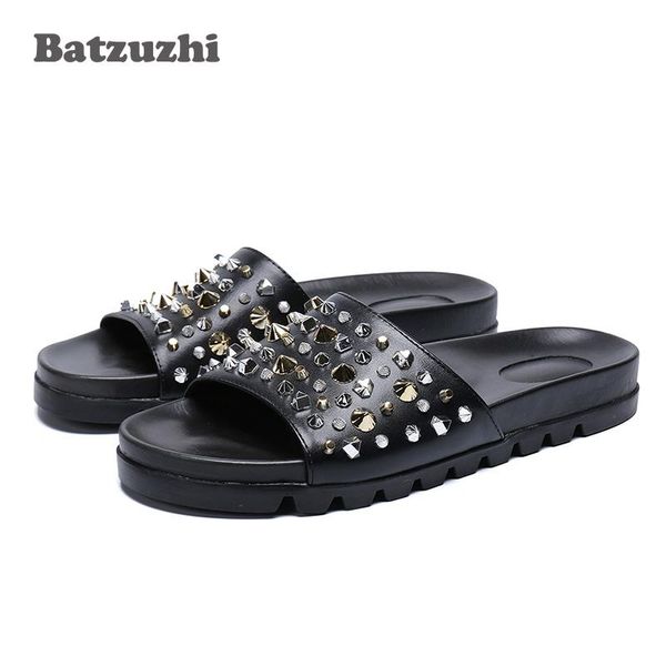 

sandals man beach 2021 summer gladiator men's outdoor shoes roman men casual shoe flip flops fashion slippers flat, big sizes 46, Black