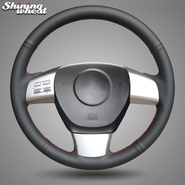 

steering wheel covers black leather cover for 6 us 8 cx-9 cx9 2007 -2021