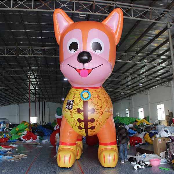 

inflatable dog cartoon model for party decoration pet shops and pets hospitals advertising