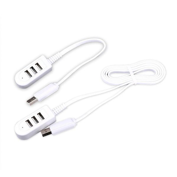 

multi-function 3a charger converter extension line expansion multi-port hub compact usb2.0 interface for lapphone computer cables & conn