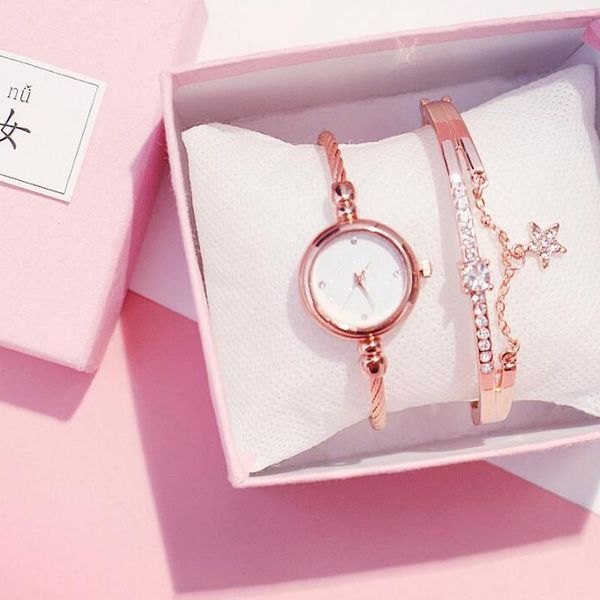 

wristwatches women diamond watch starry luxury bracelet set watches ladies casual alloy band quartz wristwatch female clock zegarek damski, Slivery;brown