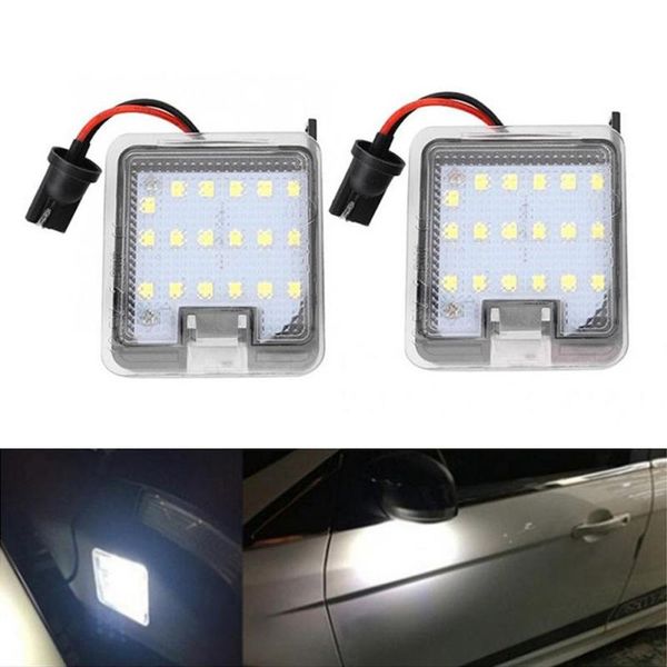 

working light 2pcs car led side mirror puddle rear view welcome for focus under lamps