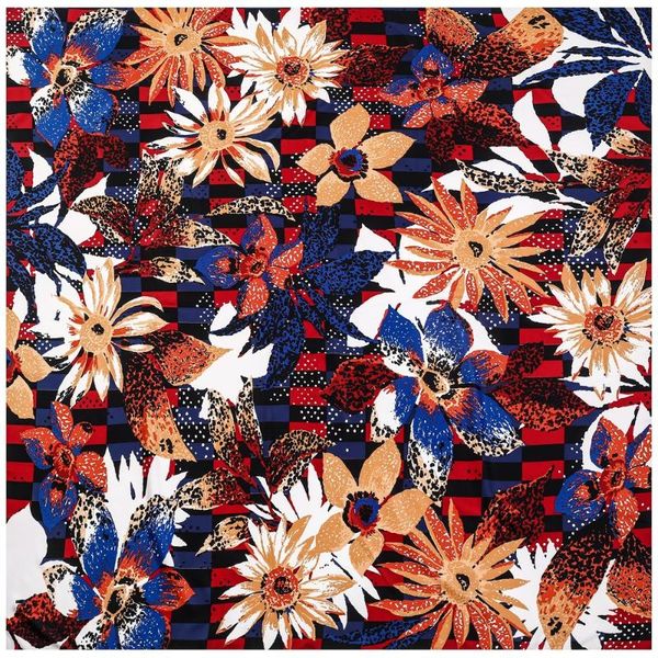 

scarves ladies scarf silk bandana 130*130cm women's beach cape big shawl, Blue;gray