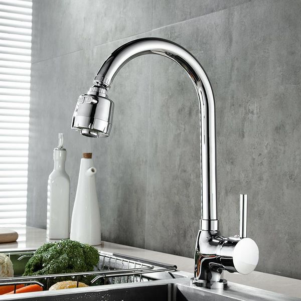 

kitchen faucets 1pc portable faucet shower head tap anti splash attachment rotatable water-saving bath filter bathroom tools