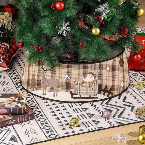 

christmas decorations tree decor 48 inch skirt decorative base cover ornament floor ornament1