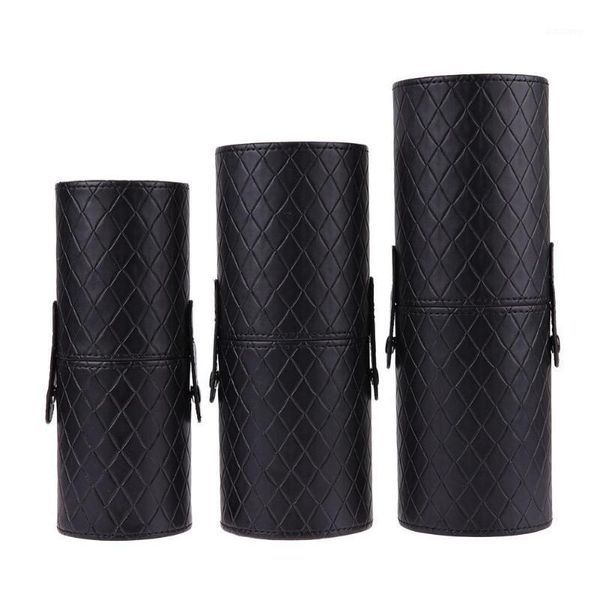 

leather makeup storage holder cosmetic cup case box for brush pen empty1