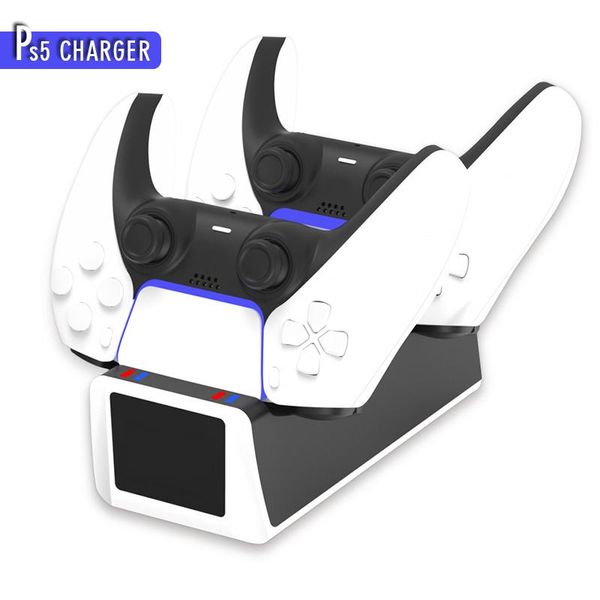 

game controllers & joysticks handle controller dual charging usb charger base bracket ps5 console board accessories android gamepad
