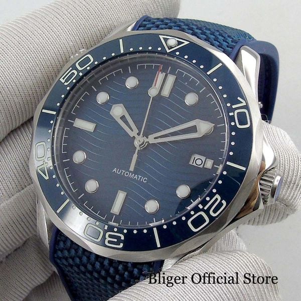 

2019 new sterile automatic gentlemen clock date indicator 41mm, Slivery;brown