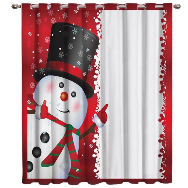 

curtain & drapes merry christmas snowman window treatments curtains valance room large living