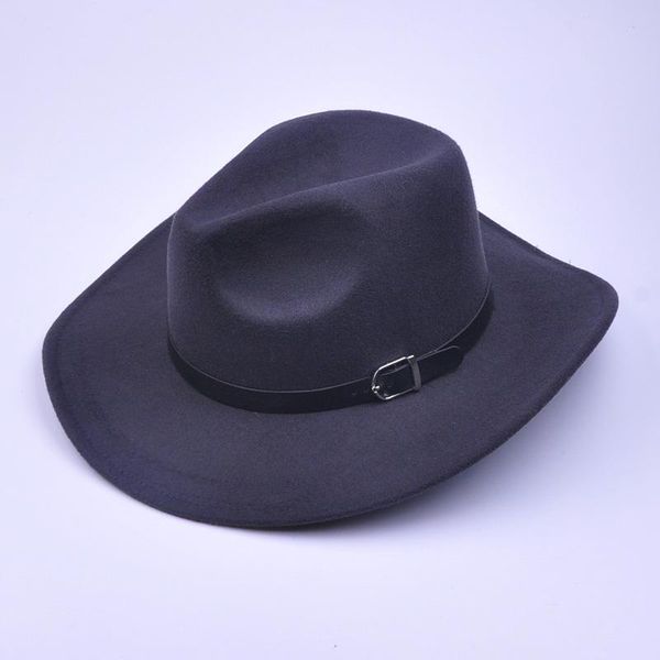

cloches fashion western cowboy hat tourist cap outdoor gorras free, Blue;gray