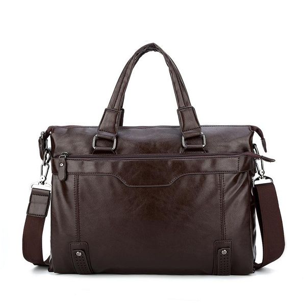 

briefcases 2021 men's bag horizontal portable business briefcase shoulder messenger