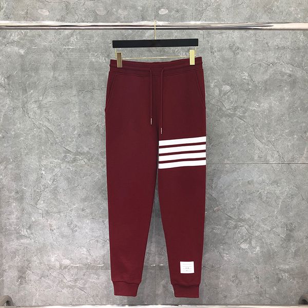 

casual pants dongguan daizhiying tb yarn dyed sanitary autumn and winter outdoor sports leisure loose trendy men, Black;white