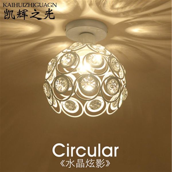 

ceiling lights nordic led luxury crystal bedroom light fixtures wrought iron bedside aluminum kitchen lamp