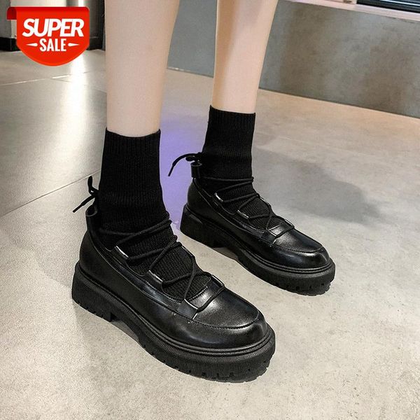 

thick-soled martin boots autumn and winter fashion casual stretch #jt4v, Black