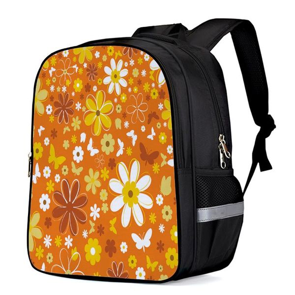 

backpack daisy pattern toddler boy girl elementary school kindergarten