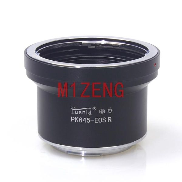 

lens adapters & mounts pk645-eosr adapter ring with tripod for pentax 645 pk645 to eosr eosrp rf mount full frame camera