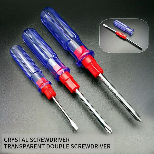 

hand tools household dual-purpose screwdriver cross slotted head interchangeable 2021