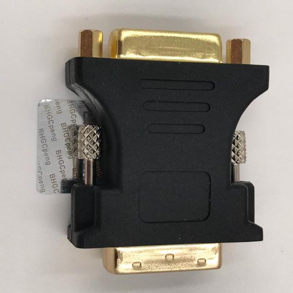 

to dvi adapter 24+1 male 24+5 female converter gold plated m-f connector dvi-d dvi-i joiner video cables & connectors