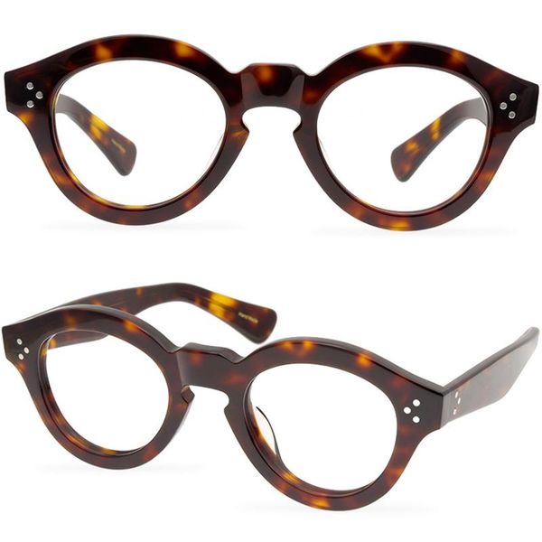 

fashion sunglasses frames personalized thick acetate eyewear eyeglass men's retro woman glasses, Black