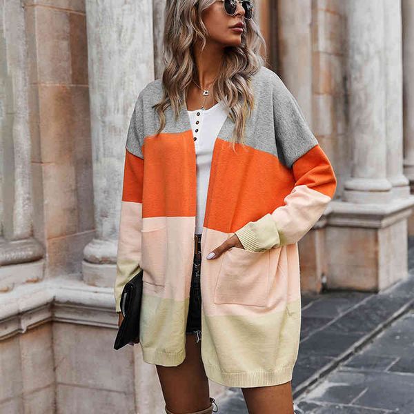 

soft warm cardigans sweater for women autumn knitted sweater classic cardigan sweaters color coats cardigans womens 210514, White