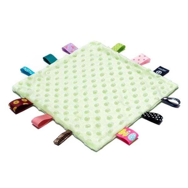 

baby appease towel soft soother teether infants sensory security blanket toys utility to use bibs & burp cloths