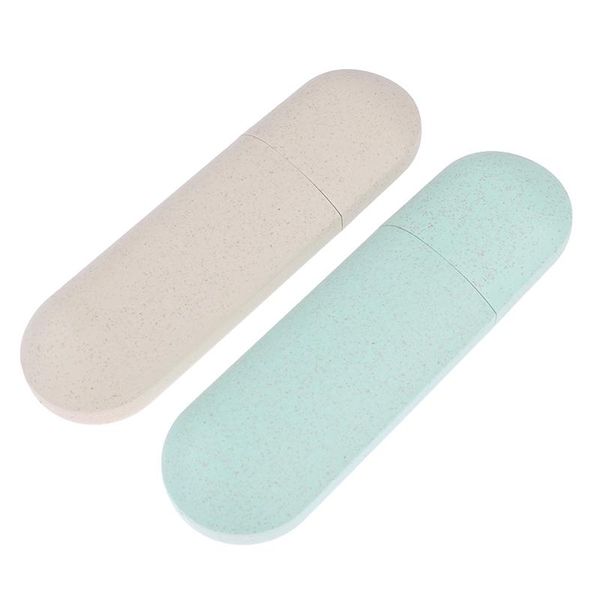 

bath accessory set portable tooth brush storage box travel camping toothbrush case cover bathroom organizer