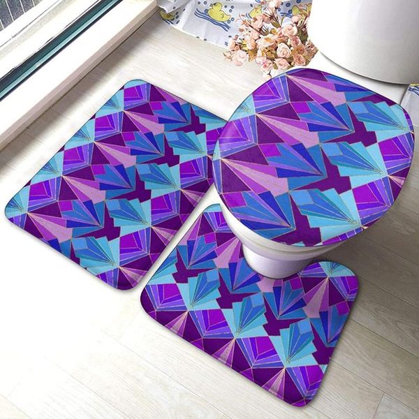 

bath mats peacock art deco bathroom mat sets 3 piece set rugs memory foam toilet seat cover lid