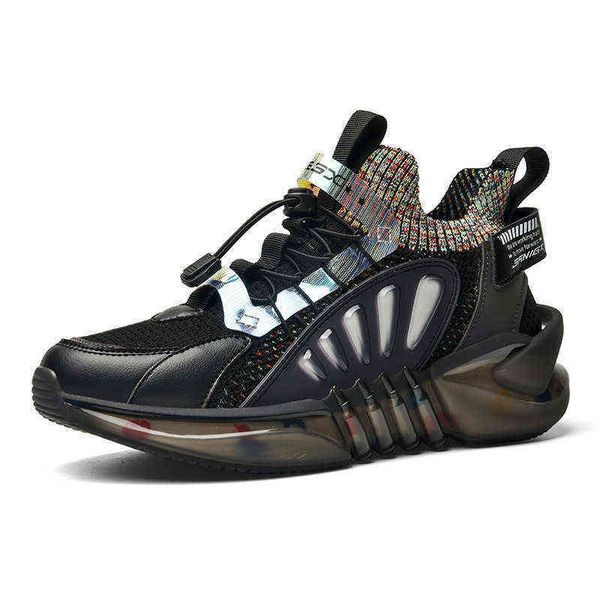 

2021 four seasons breathable flying woven sports casual sho korean youth running fashion mh