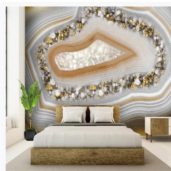 

wallpapers wallpaper for walls 3 d living room modern light luxury marble tv background wall