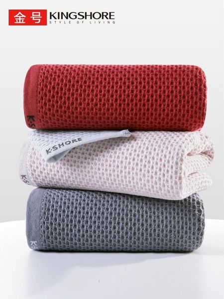 

towel cotton gauze honeycomb bath face wash household quick dry soft absorbent