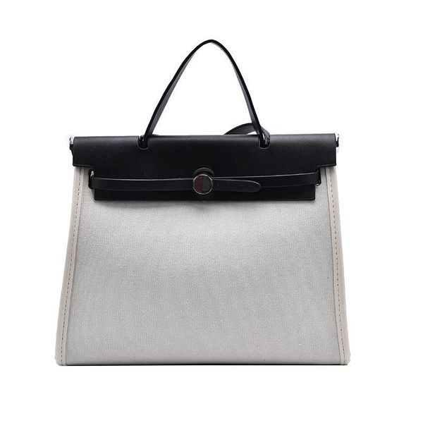 

bags highquality canvas womens designer christmas interior zipper pocket satchels plain polyester none handbag high capacity shoulder messen