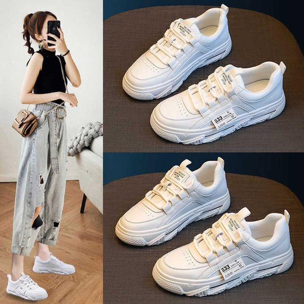 

thick soled small white shoes women's 2021 casual summer thin mesh breathable national fashion sneakers