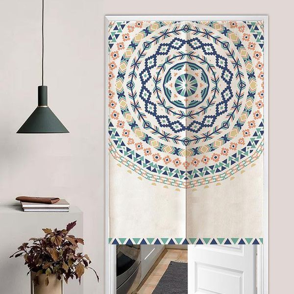 

curtain & drapes geometric door curtains durable doorway european style room divider for kitchen restaurants cafes living decor