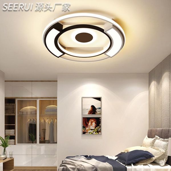 

ceiling lights modern led lamp living room bedside aluminum cafe el light fans kitchen fixtures lighting