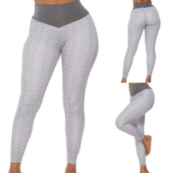 

yoga outfit pants women's high waist pockets running tie-dye workout leggings women pantalones de mujer