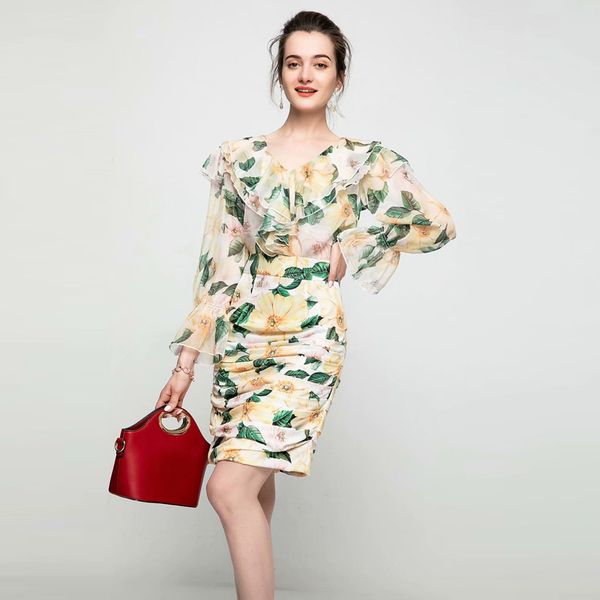 

skirt women's designer defines long fridges pencils printed suits parts, Black