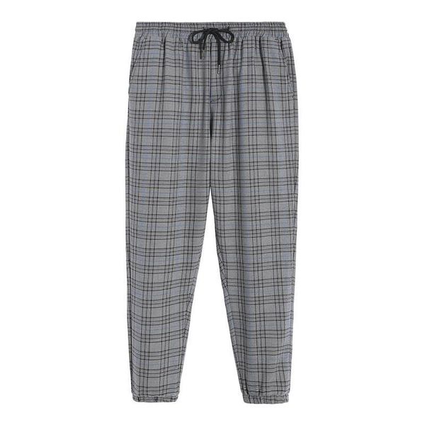

men's pants pioneer camp arrival casual men brand clothing fashion loose plaid trousers, Black