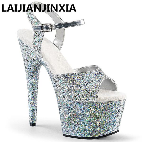 

sandals women/girl 15cm high heel shoes sandals, pole dance shoes, wedding, Black