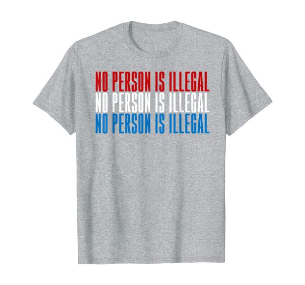 

immigrant anti-racism apparel t-shirt, White;black