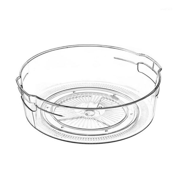 

storage bottles & jars 360 rotating round spice jar rack tray turntable kitchen holder home box container organizer boxes