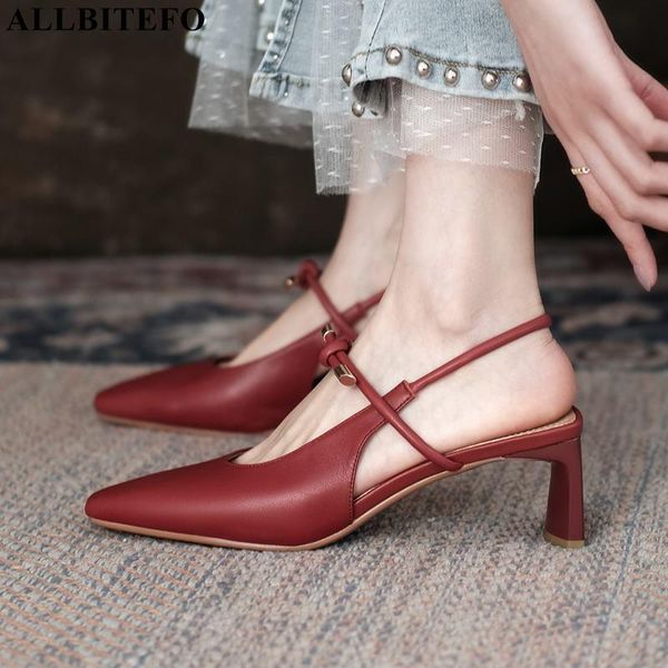 

arrive genuine leather thick heels summer women sandals shoes high gladiator dress, Black