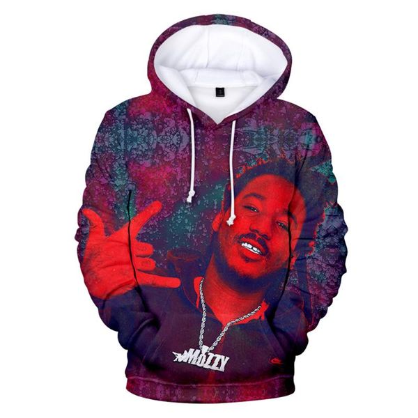 

men's hoodies & sweatshirts 2021 mozzy 3d print hooded sweatshirt men/women casual clothes, Black