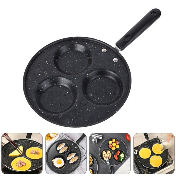 

pans 1pc egg frying pan household non-stick thicken waffle cooker