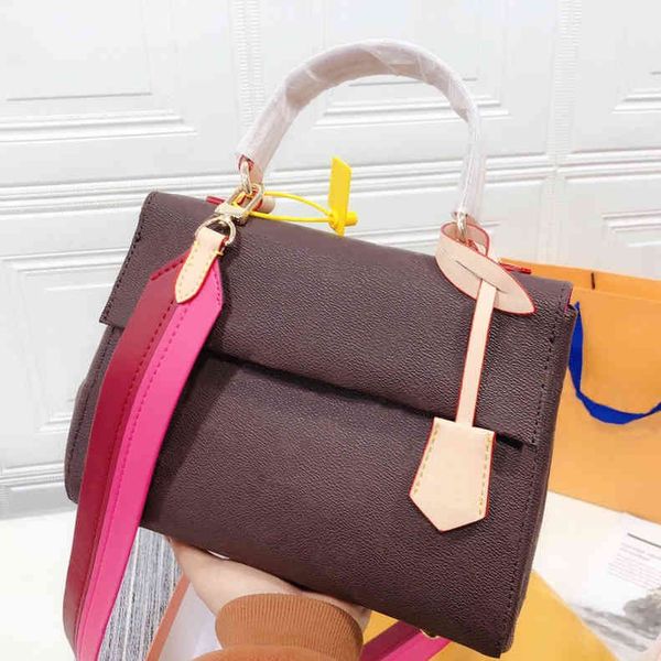 

fashion womens tote bags casual lady handbags purse classic design color matching shoulder straps ladies bag