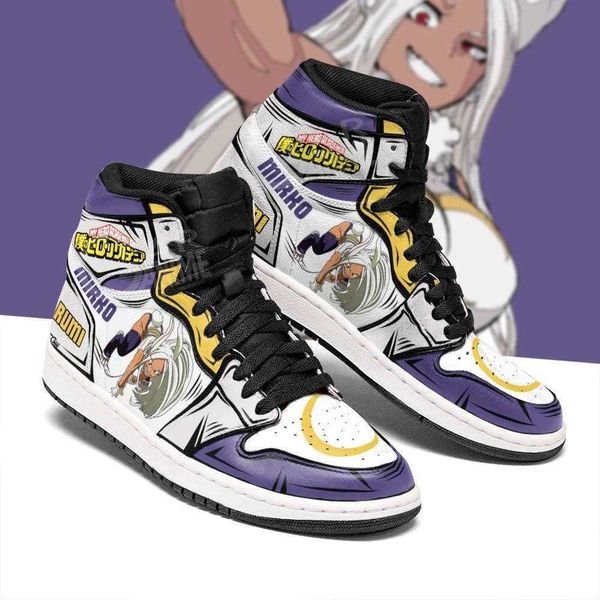 

sneakers rumi mirko my usagiyama hero academia sneakers