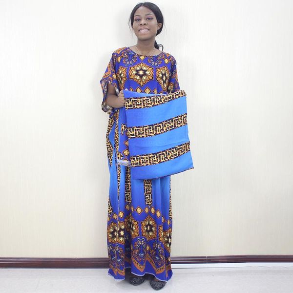 

ethnic clothing 2021 design style 100% cotton kwanzaa elegant african dresses for women printing dashiki dress with scarf, Red