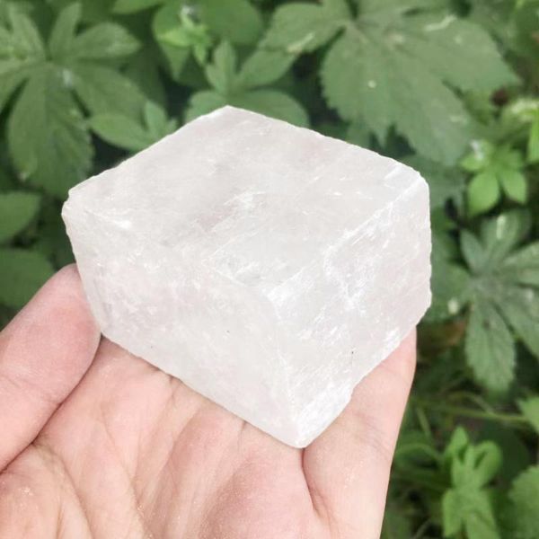 

decorative objects & figurines natural white selenite crystal stick chips gypsum quartz rough minerals reiki specimen