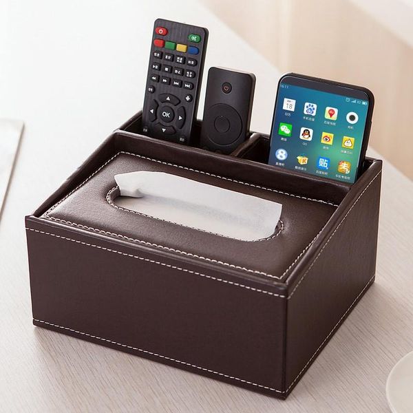 

tissue boxes & napkins cute square box container toilet paper storage vintage leather travel servilletero napkin dispenser ea60zj