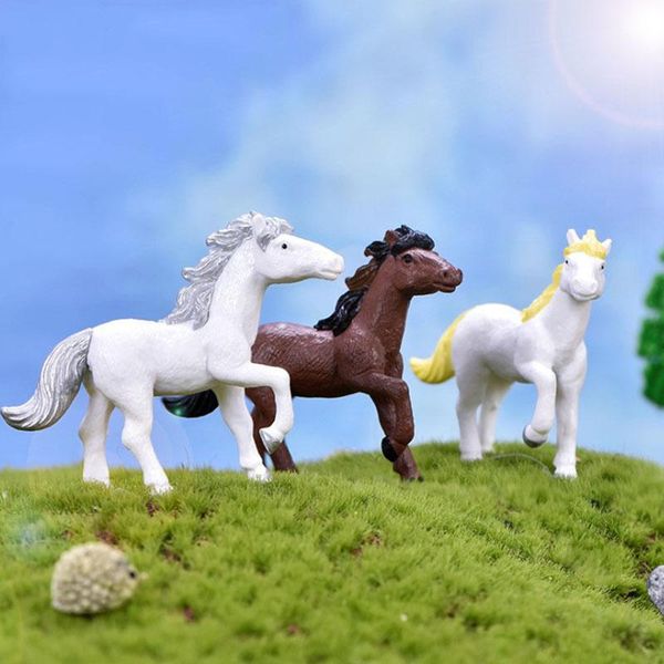 

plastic small horse decoration fish aquarium decor artificial for tank ornaments background aquario decorations